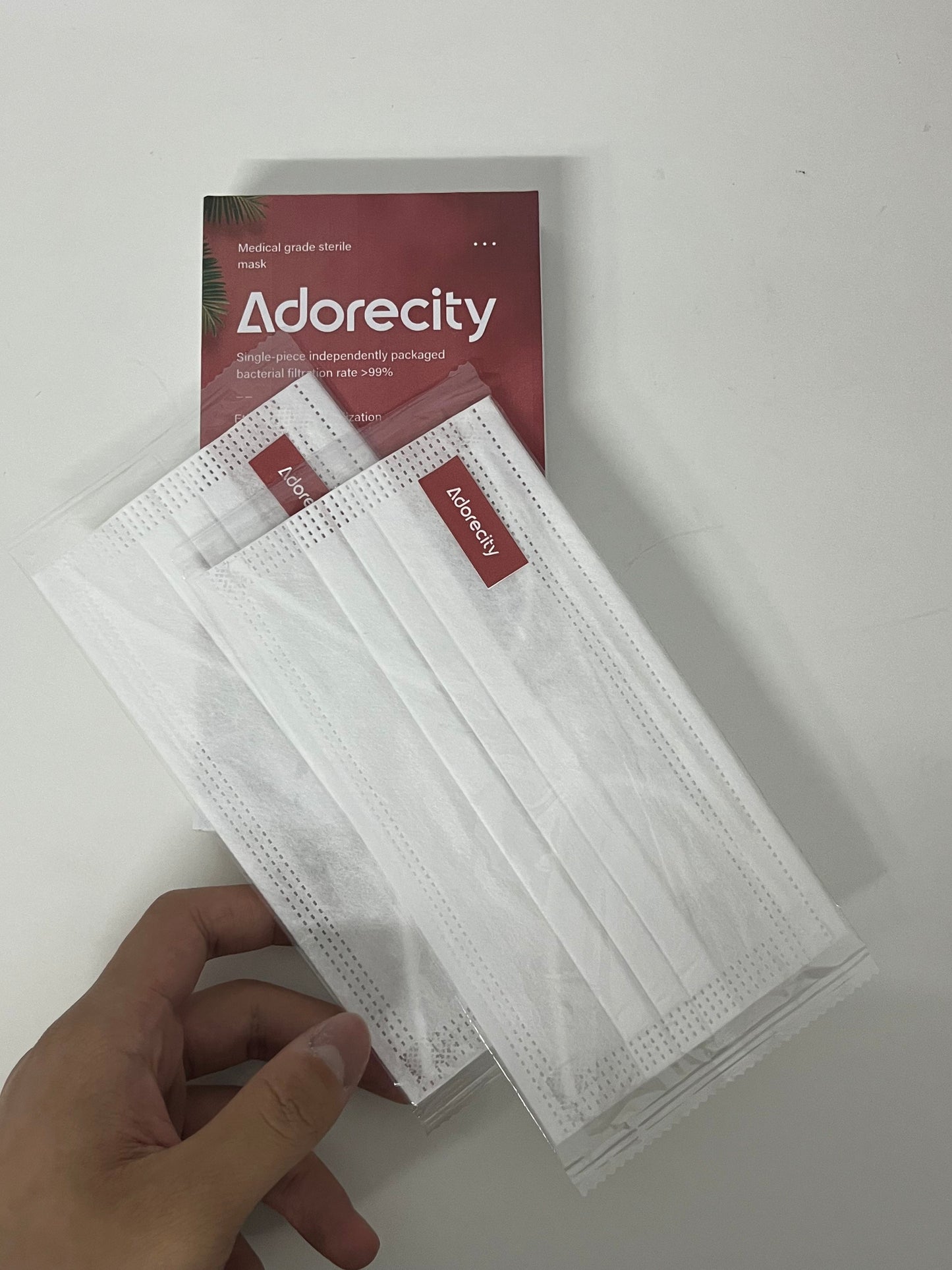 [Adorecity Sanitary masks]——Medical Grade Sterile Mask - Individually Wrapped Protective Mask