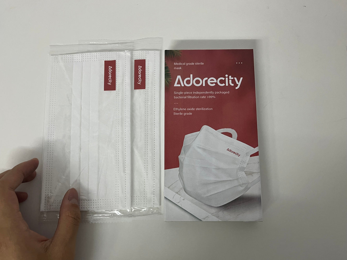 [Adorecity Sanitary masks]——Medical Grade Sterile Mask - Individually Wrapped Protective Mask