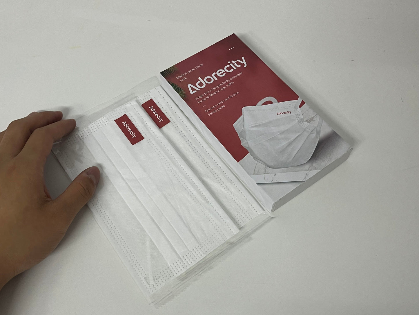 [Adorecity Sanitary masks]——Medical Grade Sterile Mask - Individually Wrapped Protective Mask