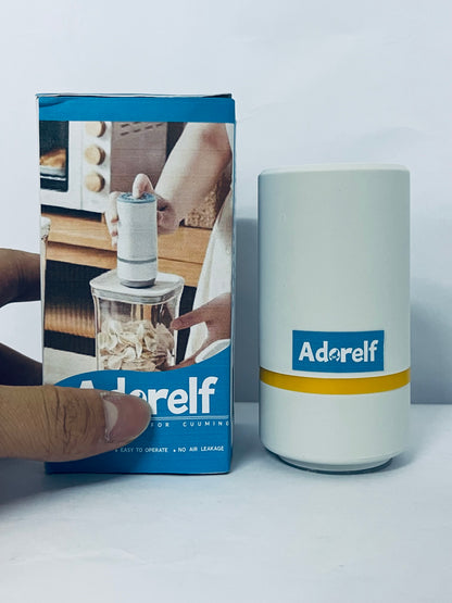 Adorelf Handheld Food Vacuum Sealer Use to Food Storage with Regular Kitchen Tools