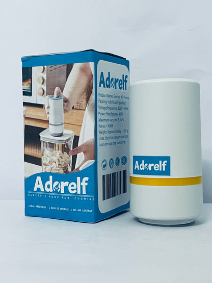 Adorelf Handheld Food Vacuum Sealer Use to Food Storage with Regular Kitchen Tools