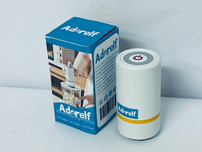Adorelf Handheld Food Vacuum Sealer Use to Food Storage with Regular Kitchen Tools