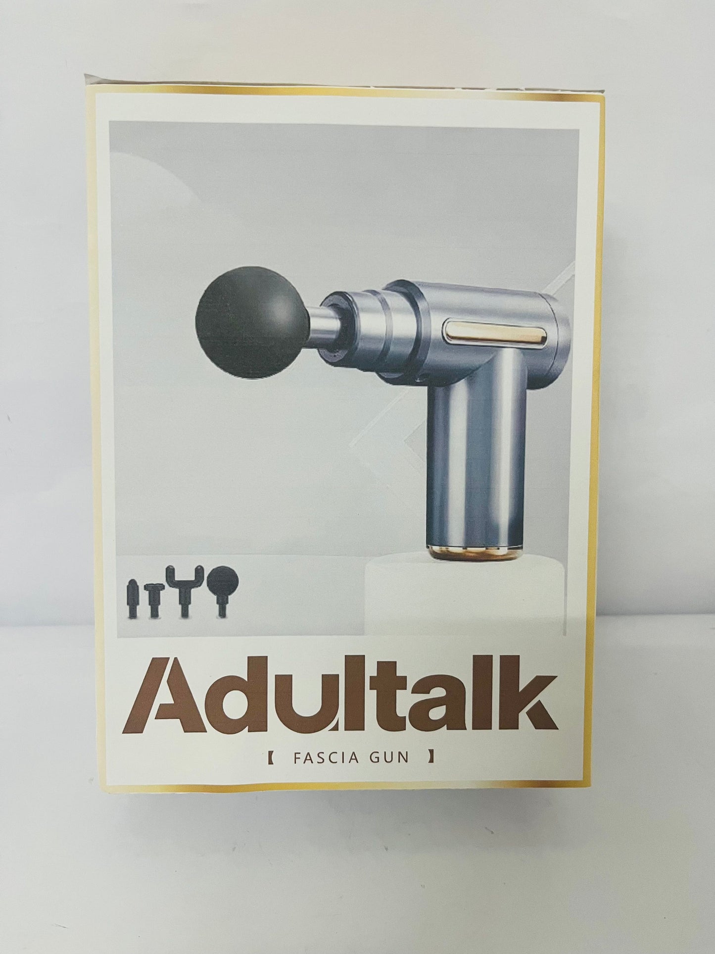 Adultalk Massage Gun Deep Tissue,Birthday Gifts for Men Women,Gifts for Boyfriend Girlfriend - Neck Back Massager for Pain Relief Deep Tissue with 6 Heads & 5 Speeds