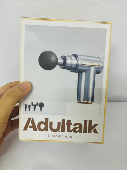 Adultalk Massage Gun Deep Tissue,Birthday Gifts for Men Women,Gifts for Boyfriend Girlfriend - Neck Back Massager for Pain Relief Deep Tissue with 6 Heads & 5 Speeds