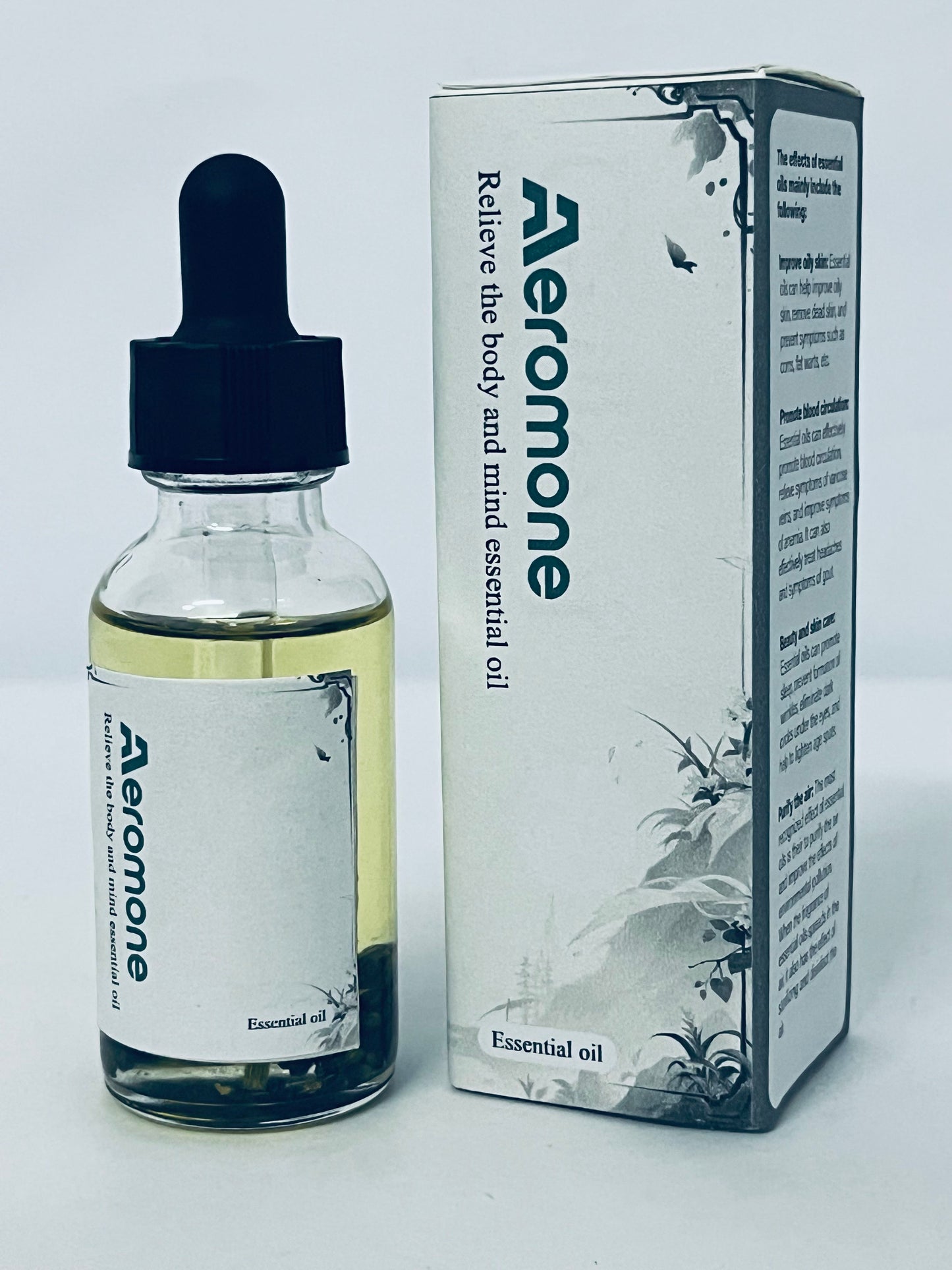 Aeromone Thyme Essential Oil, 100% Pure Undiluted for Hair, Skin, Diffuser, Aromatherapy