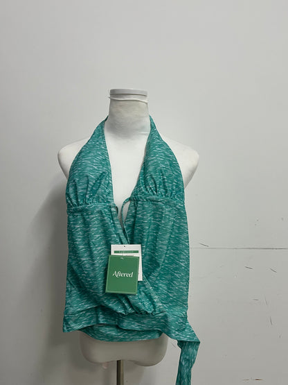 [Aftered Swimsuits]——Halter Neck Swimsuit Top - Vacation Style Tummy Control Swimwear