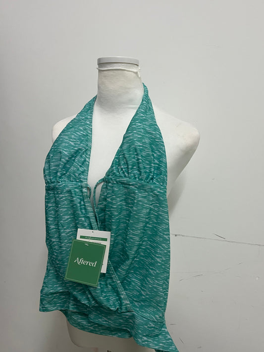 [Aftered Swimsuits]——Halter Neck Swimsuit Top - Vacation Style Tummy Control Swimwear