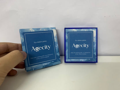 【Agecity Blue Eyeshadow Palette】—— Vibrant Blue Tones & Long-Lasting Formula for Eye-Catching Looks