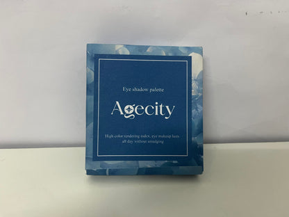【Agecity Blue Eyeshadow Palette】—— Vibrant Blue Tones & Long-Lasting Formula for Eye-Catching Looks