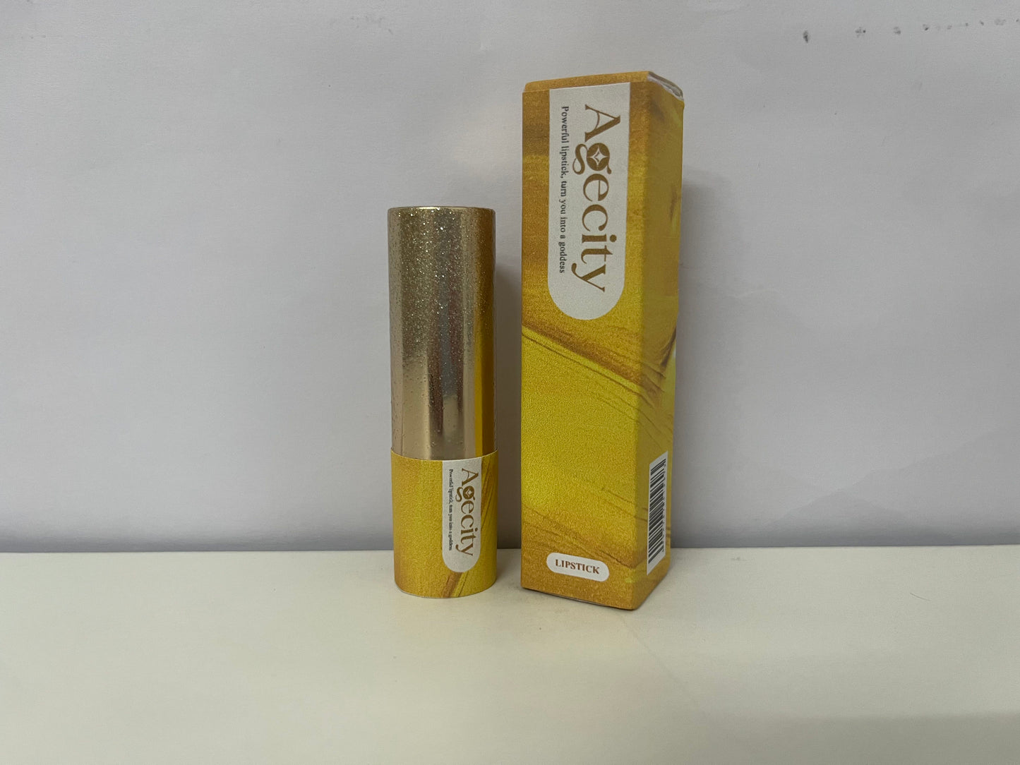 Agecity Burgundy Lipstick —— Rich Shade & Elegant Packaging for Bold Lip Looks