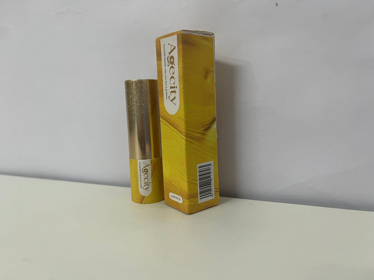 Agecity Burgundy Lipstick —— Rich Shade & Elegant Packaging for Bold Lip Looks