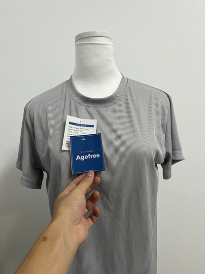 Agefree Youth T-shirt UPF 50+ Mesh Athletic Quick Dry Fit T-Shirts Rash Guard Short Sleeve Tee Shirt for Teens