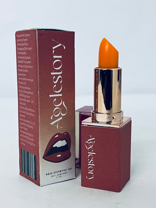 Agelestory Lipstick, Lip Makeup, Cream Finish, Hydrating Lipstick, Nude Lust, Moisturized Feel, 1 Count
