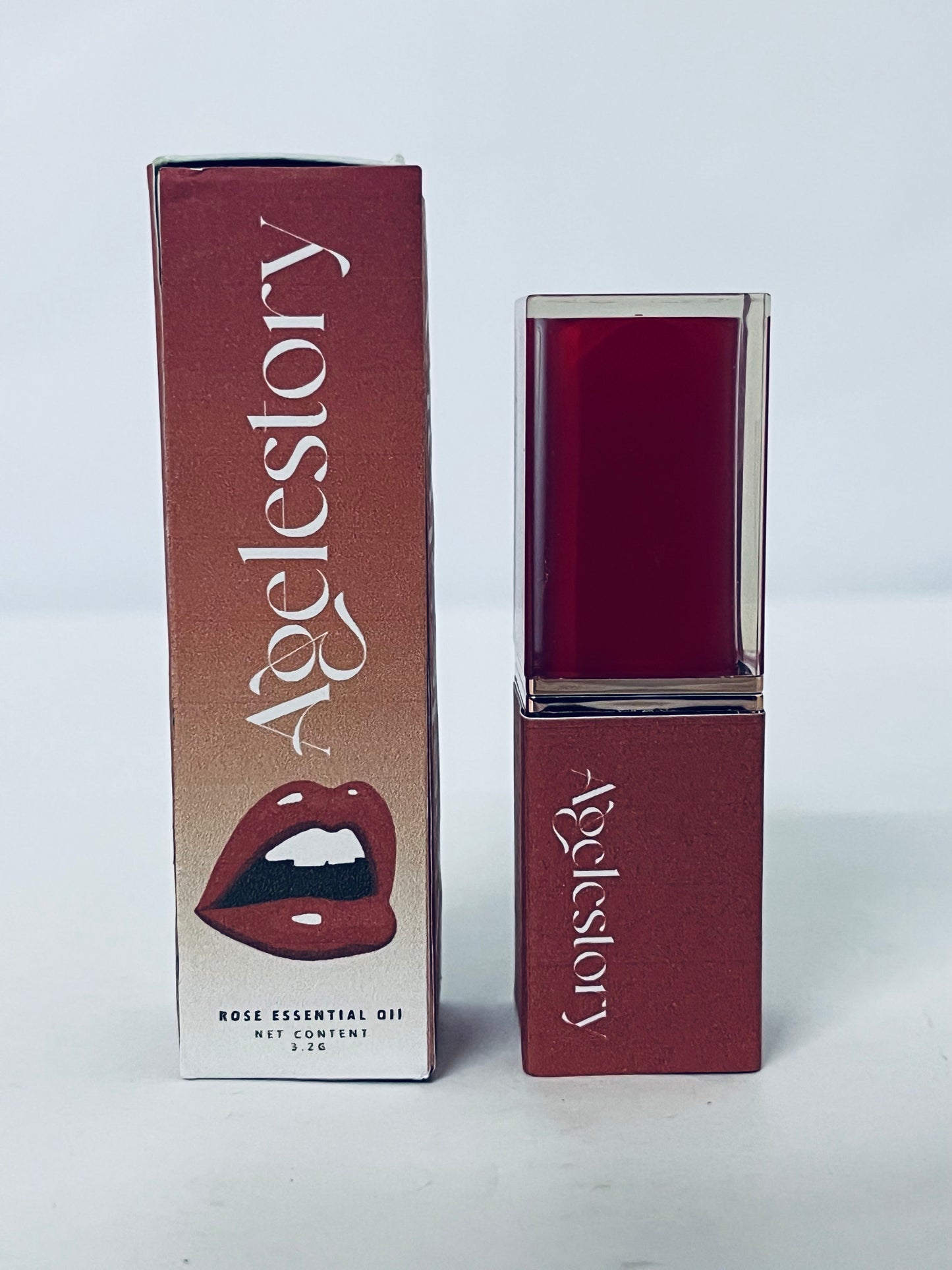 Agelestory Lipstick, Lip Makeup, Cream Finish, Hydrating Lipstick, Nude Lust, Moisturized Feel, 1 Count