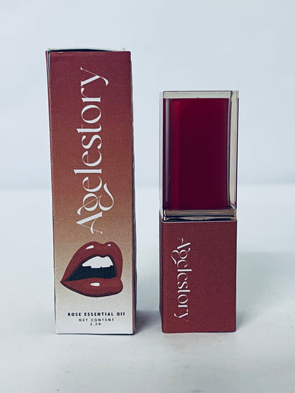 Agelestory Lipstick, Lip Makeup, Cream Finish, Hydrating Lipstick, Nude Lust, Moisturized Feel, 1 Count
