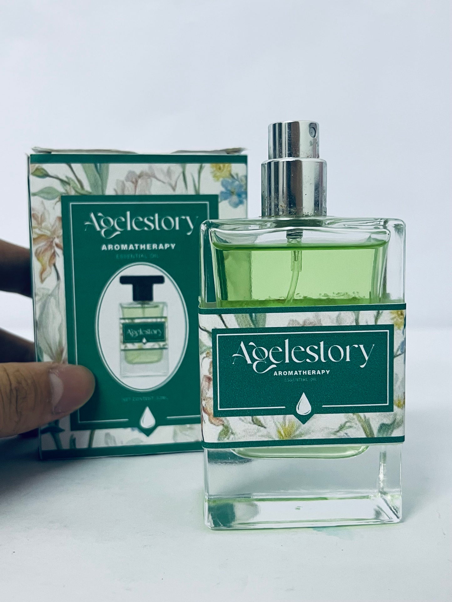 Agelestory Green Tea Essential Oil - Premium Grade Essential Oil for Aromatherapy, Soaps, Lotions, & Candles   Vegan & Cruelty Free