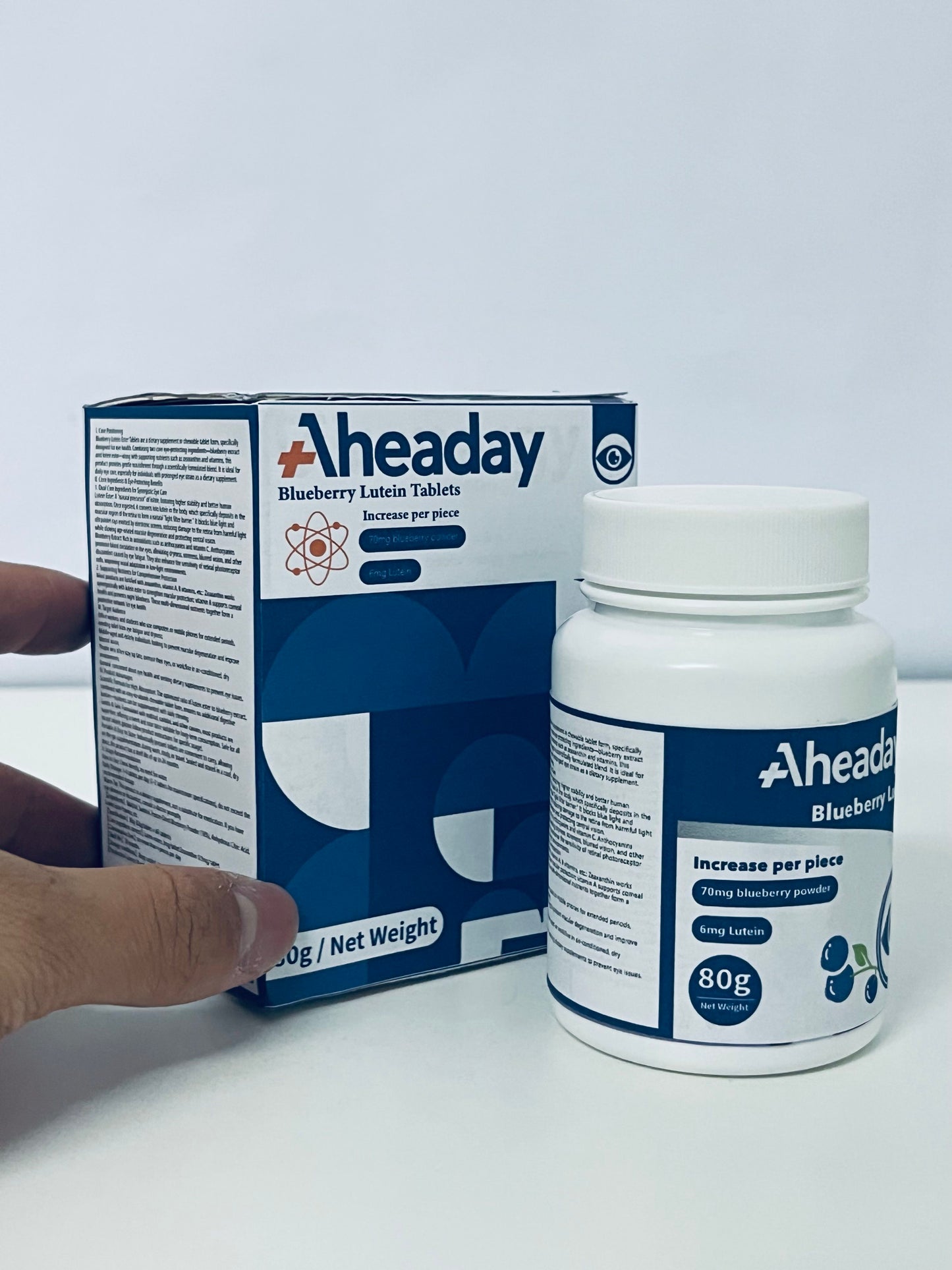 Aheaday Blueberry Lutein Tablets: Daily Nutritional Partner for Eye Care