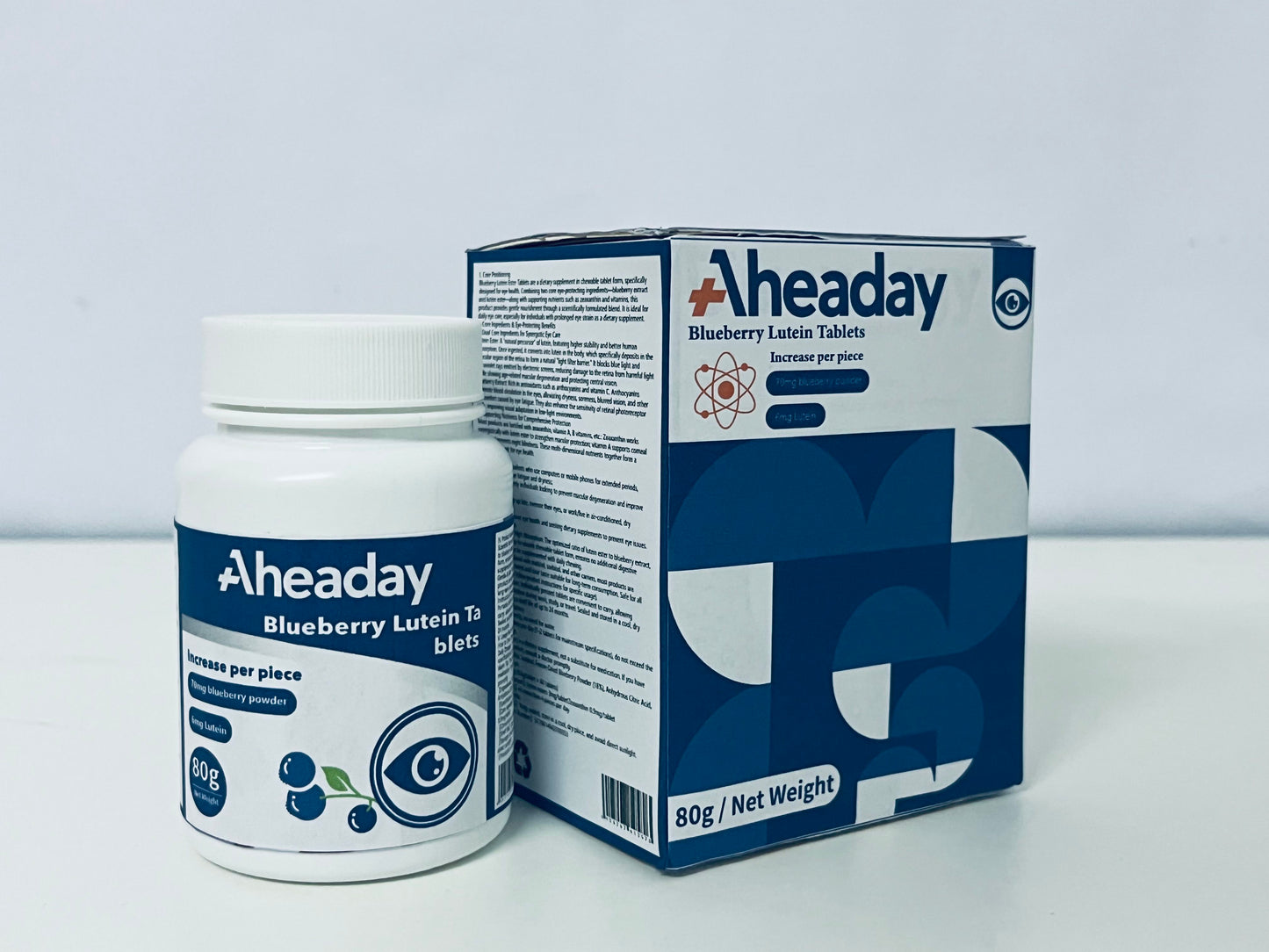 Aheaday Blueberry Lutein Tablets: Daily Nutritional Partner for Eye Care