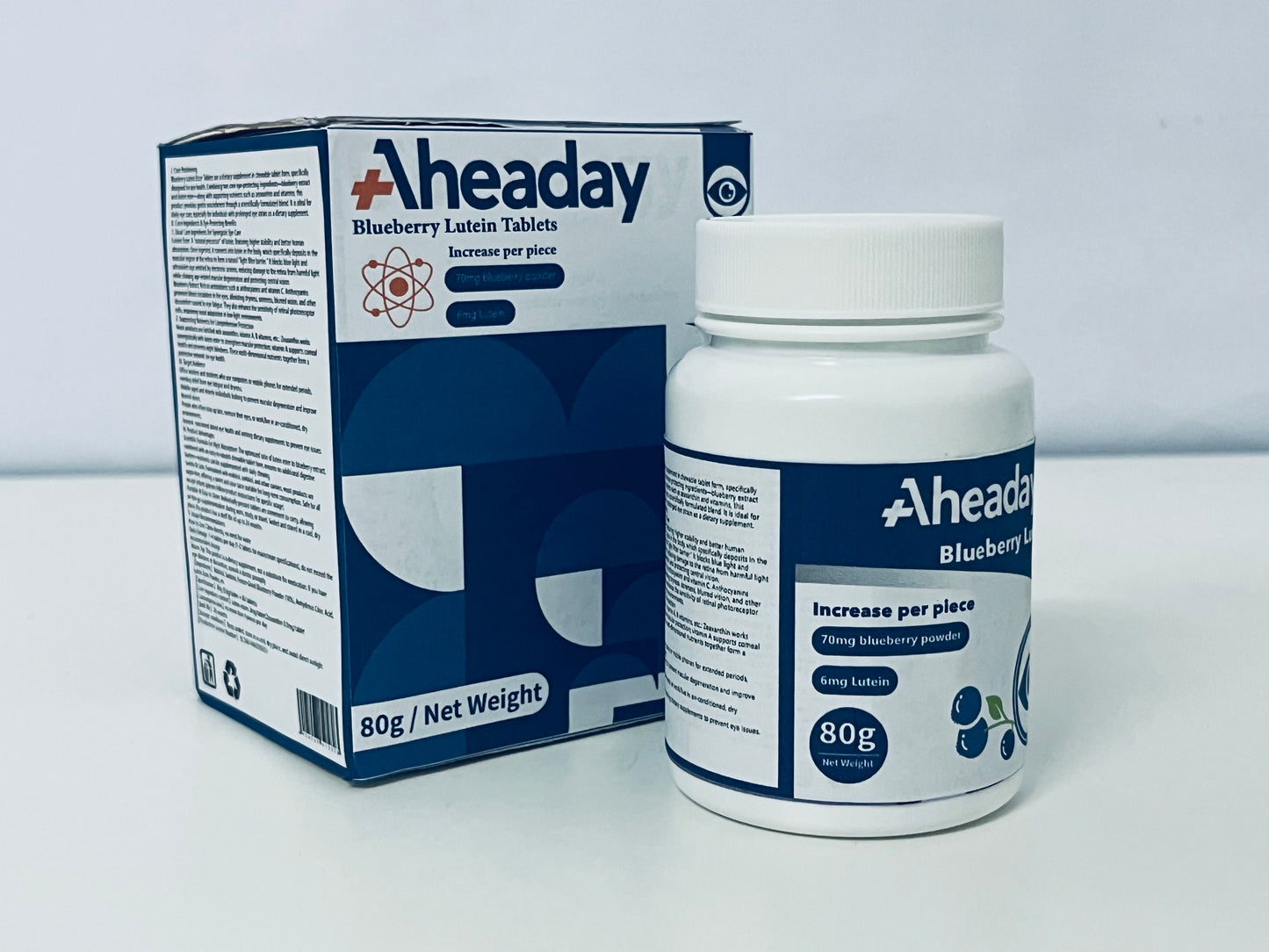 Aheaday Blueberry Lutein Tablets: Daily Nutritional Partner for Eye Care