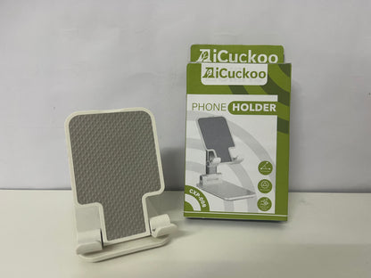 【AiCuckoo Mounts for smartphones】——AiCuckoo Foldable & Height-Adjustable Phone Stand - Hands-Free Solution for Work & Play