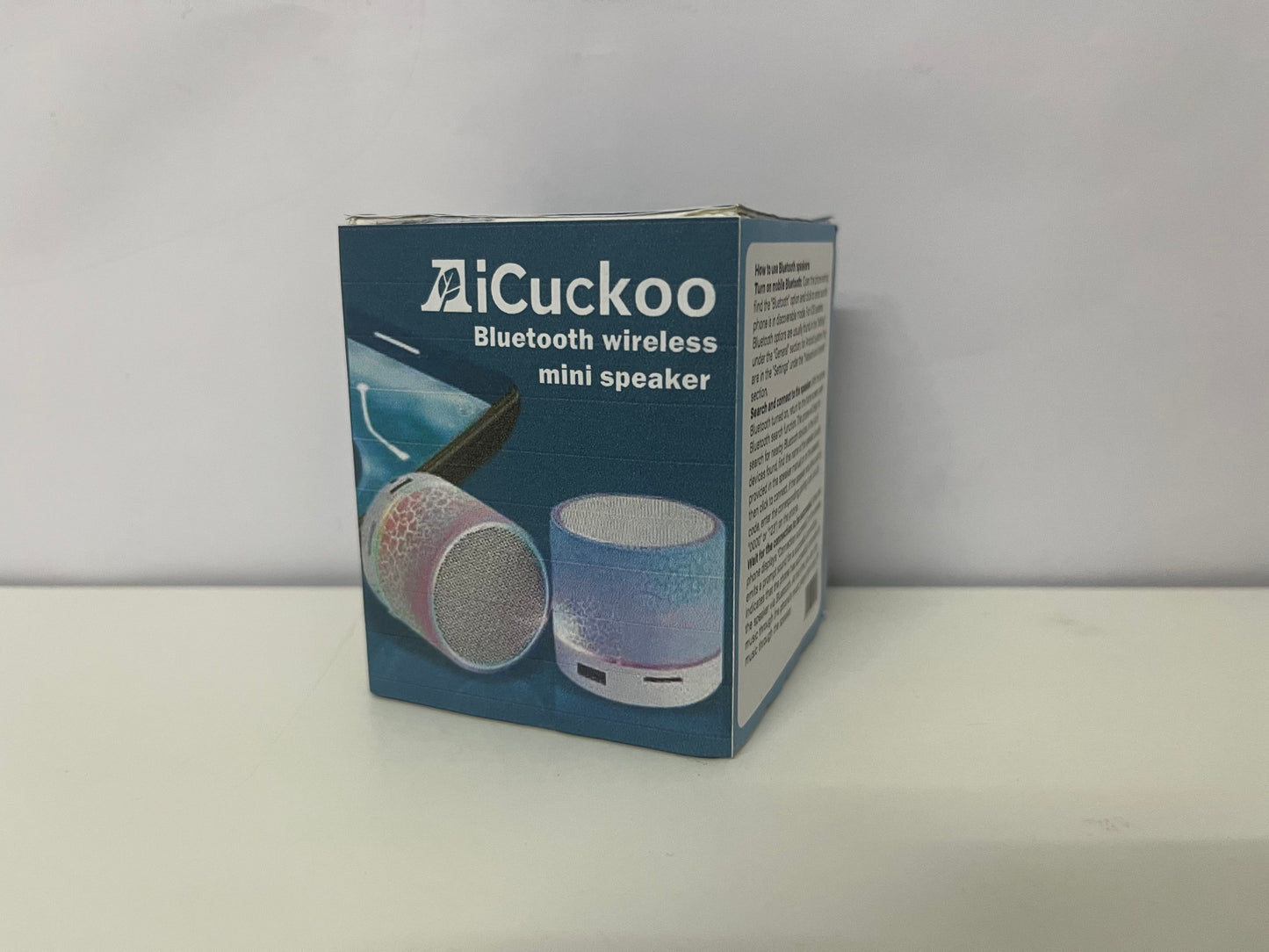 【AiCuckoo Boom boxes】——AiCuckoo Mini Bluetooth Speaker - Your Pocket-Sized Music Powerhouse