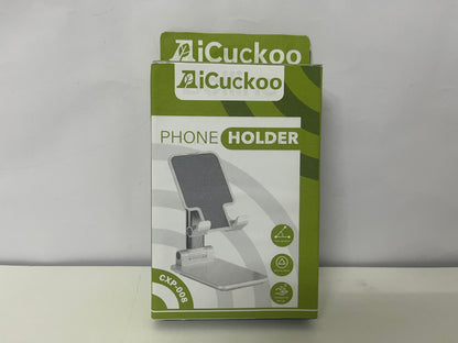 【AiCuckoo Mounts for smartphones】——AiCuckoo Foldable & Height-Adjustable Phone Stand - Hands-Free Solution for Work & Play