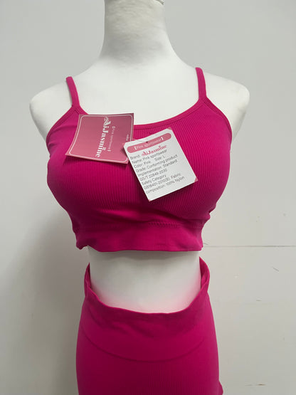 AiJasmine Pink Sportswear Set Skin-Friendly & Slim-Fitting Eye-Catching & Dynamic A Fashionable Choice for Sports and Daily Life