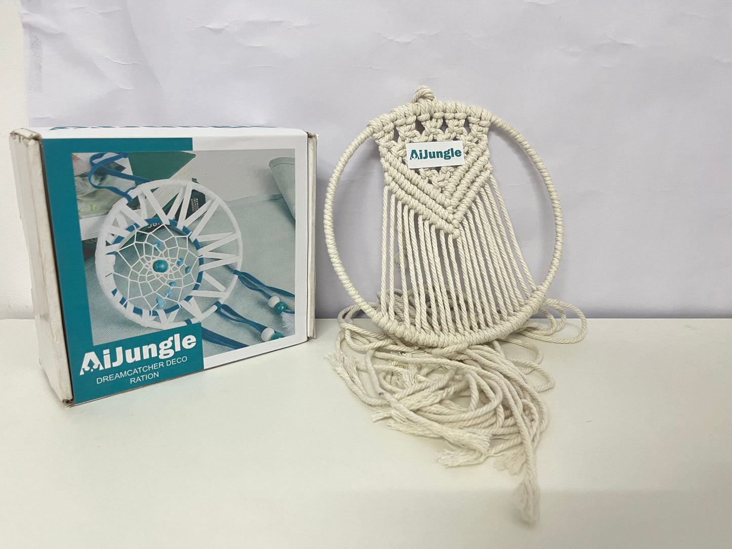 【AiJungle Macramé Dreamcatcher】—— Boho-Style Decor for Cozy Spaces
