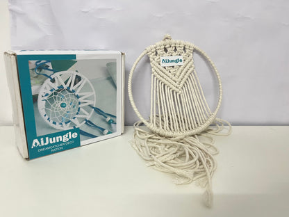 【AiJungle Macramé Dreamcatcher】—— Boho-Style Decor for Cozy Spaces