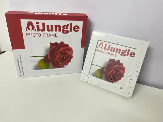 【AiJungle Glitter Star Photo Frame】—— Chic Decor to Cherish Precious Moments