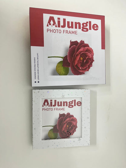 【AiJungle Glitter Star Photo Frame】—— Chic Decor to Cherish Precious Moments