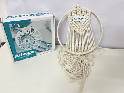 【AiJungle Macramé Dreamcatcher】—— Boho-Style Decor for Cozy Spaces
