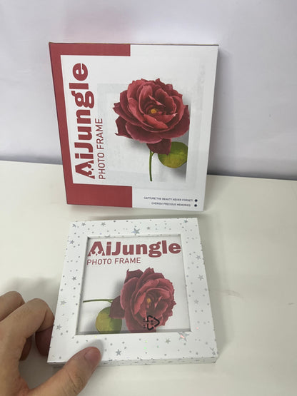 【AiJungle Glitter Star Photo Frame】—— Chic Decor to Cherish Precious Moments