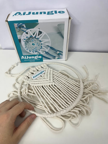 【AiJungle Macramé Dreamcatcher】—— Boho-Style Decor for Cozy Spaces