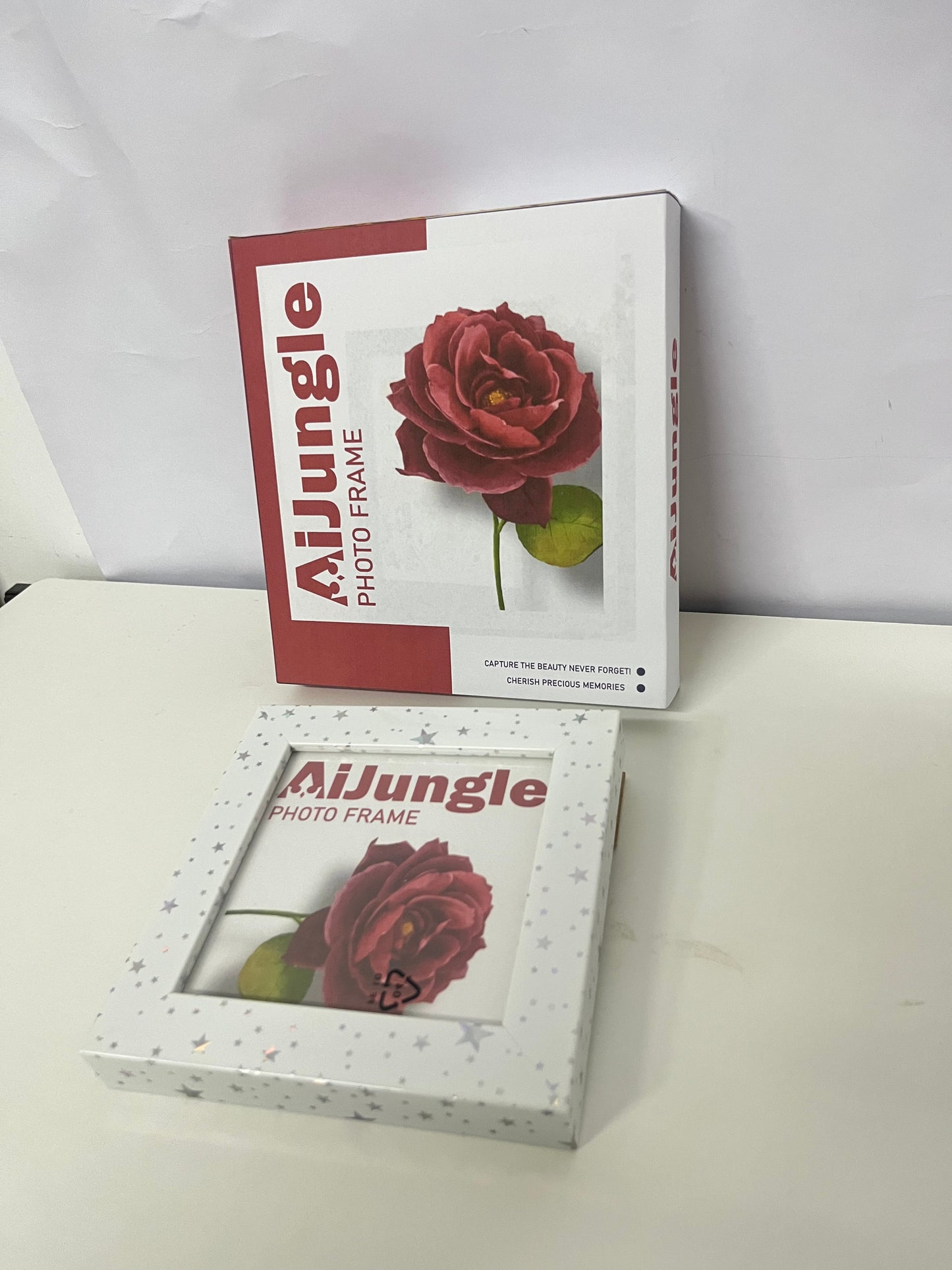 【AiJungle Glitter Star Photo Frame】—— Chic Decor to Cherish Precious Moments