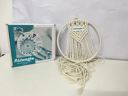 【AiJungle Macramé Dreamcatcher】—— Boho-Style Decor for Cozy Spaces