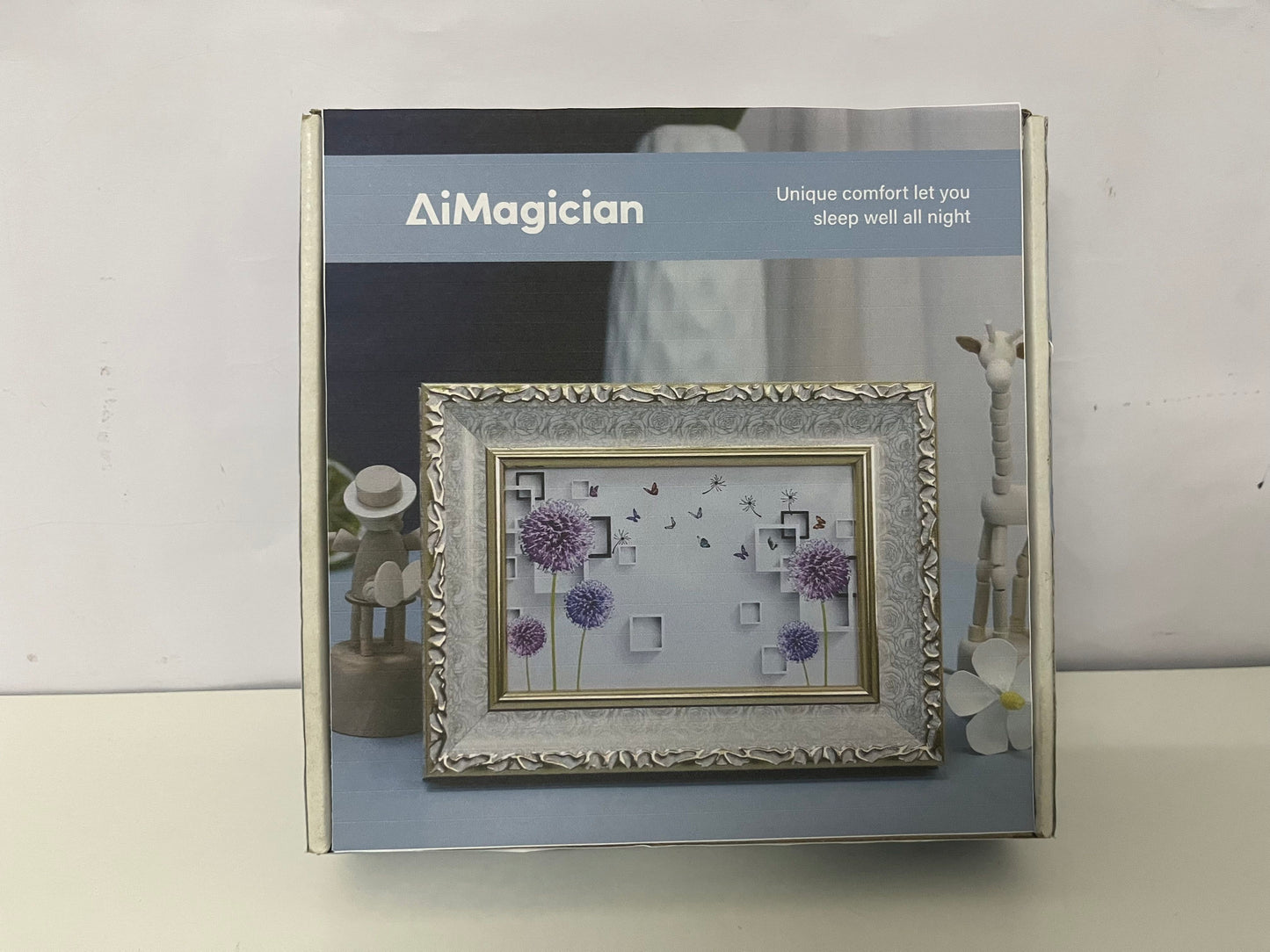 [AiMagician Picture frames]—— AiMagician Vintage Gilded Carved Picture Frame - Luxury European-Style Tabletop Display Frame