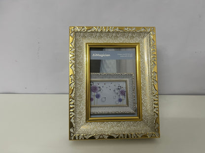 [AiMagician Picture frames]—— AiMagician Vintage Gilded Carved Picture Frame - Luxury European-Style Tabletop Display Frame