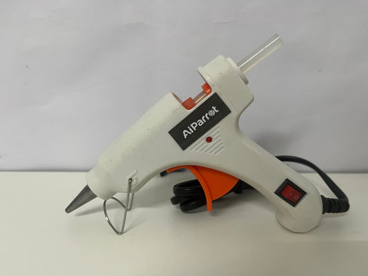 【AiParrot Electric Hot Melt Glue Gun】—— Safe, Fast Adhesion for DIY & Repairs