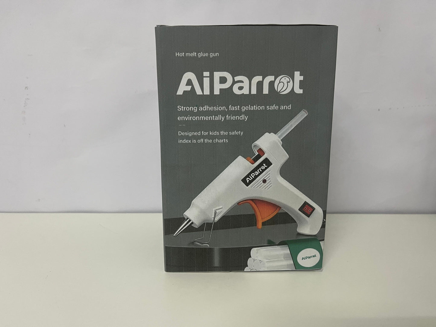 【AiParrot Electric Hot Melt Glue Gun】—— Safe, Fast Adhesion for DIY & Repairs