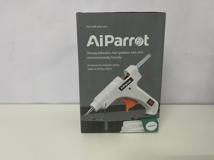 【AiParrot Electric Hot Melt Glue Gun】—— Safe, Fast Adhesion for DIY & Repairs