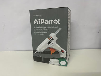 【AiParrot Electric Hot Melt Glue Gun】—— Safe, Fast Adhesion for DIY & Repairs