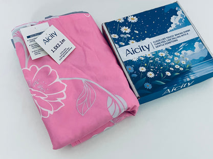 【Aicity 1.5×2.1m Cotton-Blend Quilt Cover】—— Soft & Stylish Bedding for Cozy Nights