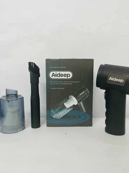 Aideep Mini Dusts Buster Handheld Vacuum Strong Suction Car Vacuum Cleaner Portable USB Rechargeable Vacuum Cleaner Mini Vacuum Electric Duster for Cars Home