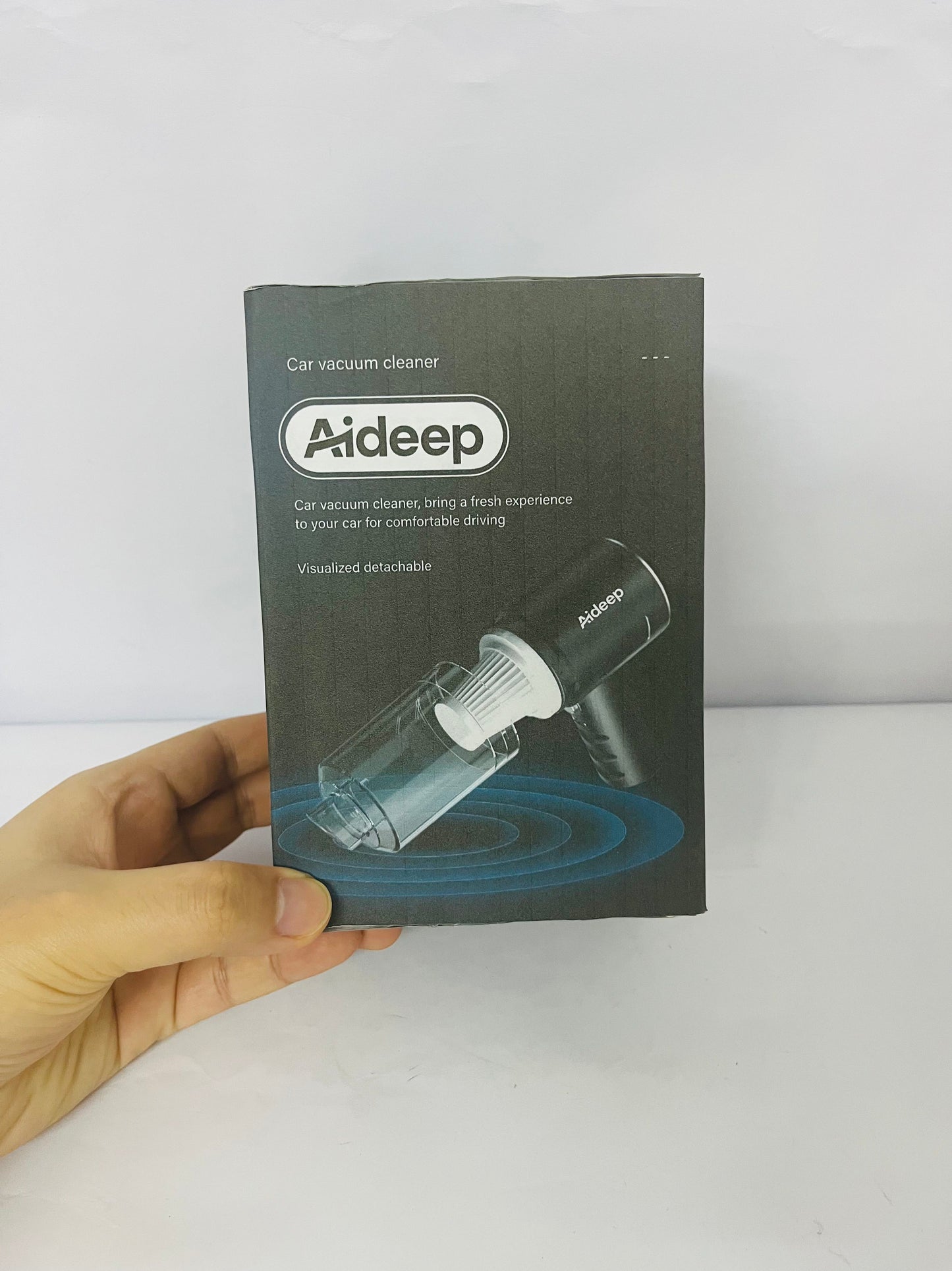 Aideep Mini Dusts Buster Handheld Vacuum Strong Suction Car Vacuum Cleaner Portable USB Rechargeable Vacuum Cleaner Mini Vacuum Electric Duster for Cars Home