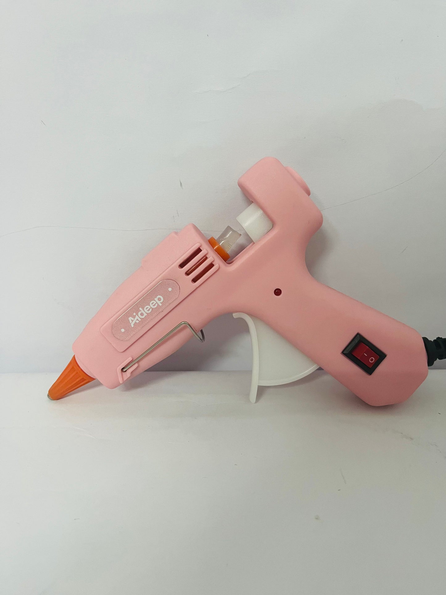 Aideep Mini Craft Glue Gun with 40 Hot Glue Sticks, 20w Upgraded Removable and Safe for Home Repairs, DIY Crafts, Wood, Card Paper