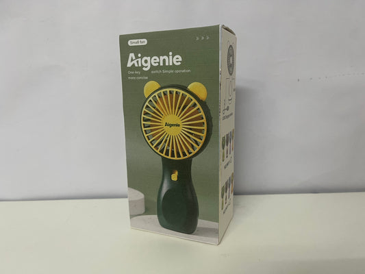 Aigenie Cute Bear Handheld Fan A Portable & Refreshing Summer Essential