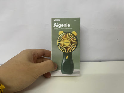 Aigenie Cute Bear Handheld Fan A Portable & Refreshing Summer Essential