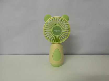 Aigenie Cute Bear Handheld Fan A Portable & Refreshing Summer Essential