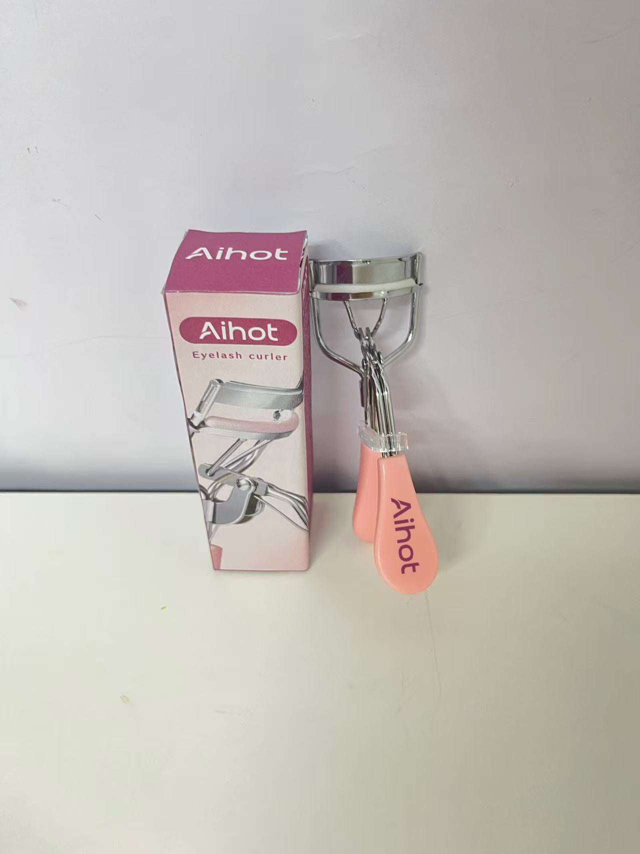 Aihot Eyelash Curler - Pink Handle for Effortless Salon-Level Curls